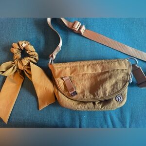 Lululemon All Night Festival Bag and matching hair accessory